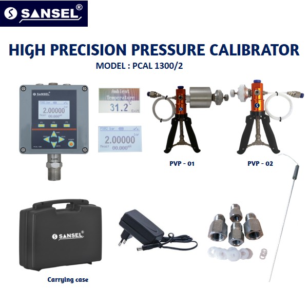 High Precision Pressure Calibrator