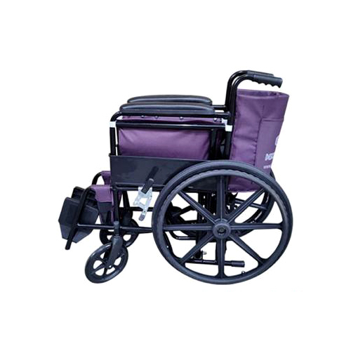 Rpwc-101 Standard Powder Coated Wheel Chair - Material: Steel