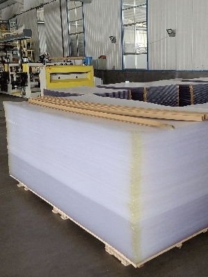 White And Clear Acrylic Sheet Cast, 100% Virgin Pmma Materials - Size: 220*2440Mm