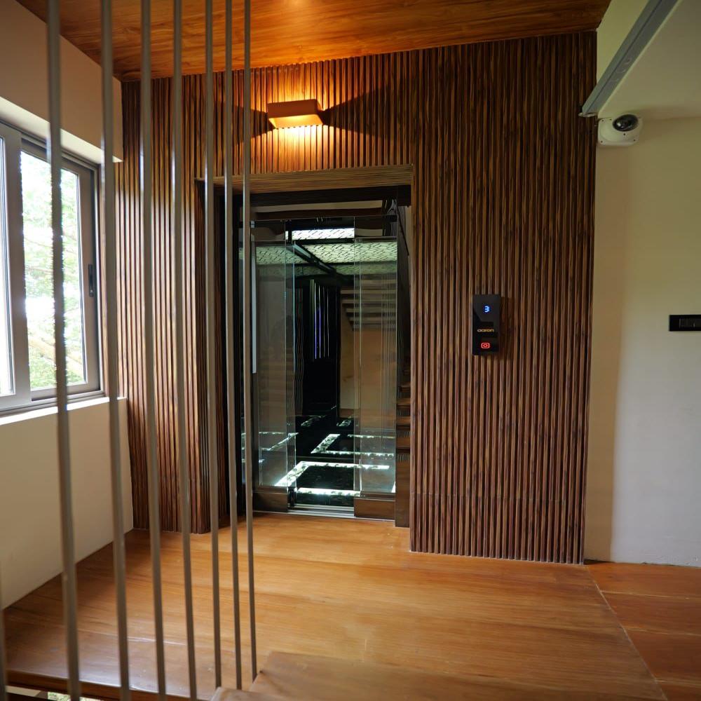Stainless Steel Glass Elevators