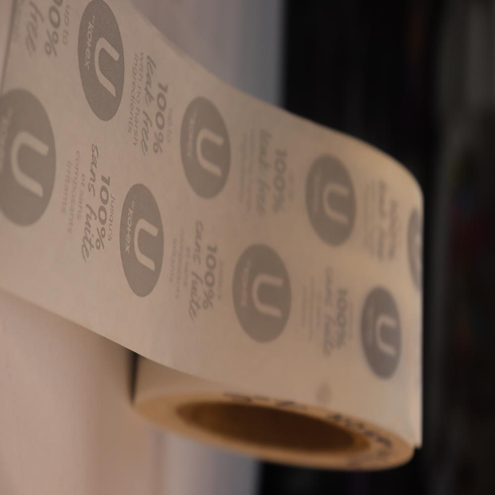 Name Printed Roll & Sheets Silicon One Side Coated Paper 120gsm - Application: Home