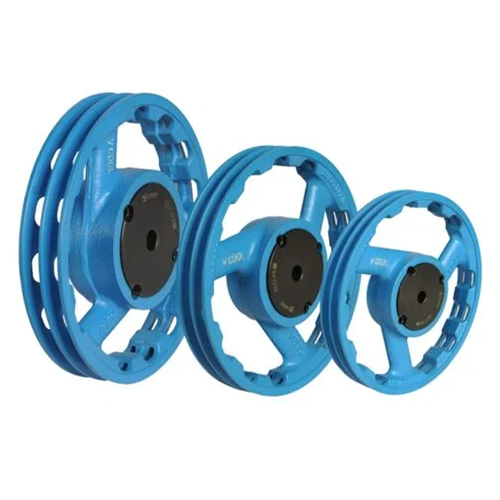 V Cool Pulley - High-Quality Durable Material, All Size Options, Striking Blue Color, Customizable Width