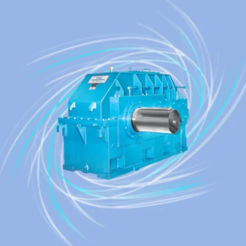 Heavy Duty Helical Gearbox - Color: Blue