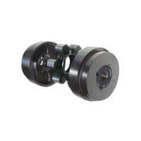 Hrc Coupling - Metal, Bore Size 9-90 Mm | Polished Finish, Round Shape, Industrial Use