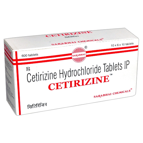 Cetirizine Hydrochloride Teablets Ip - Drug Type: General Medicines