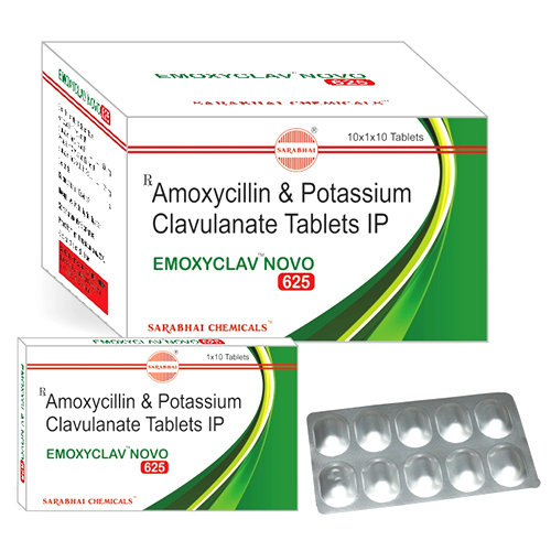 Amoxycillin And Potassium Clavulanate Tablets Ip - Drug Type: General Medicines