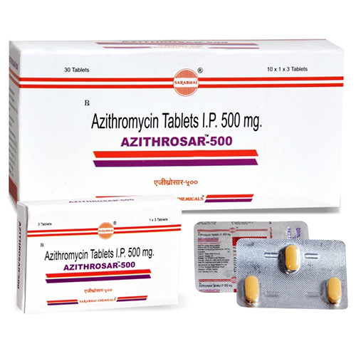 500 mg Azithromycin Tablets IP