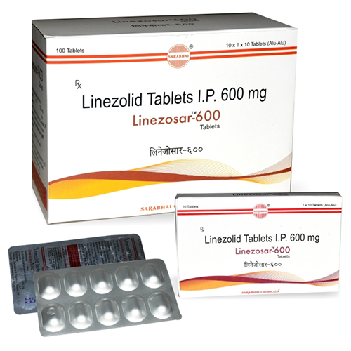 600 Mg Linezolid Tablets Ip - Drug Type: General Medicines