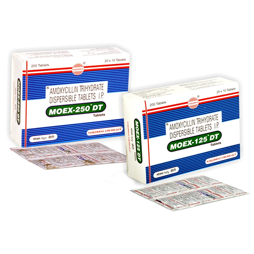 Amoxycillin Trihydrate Dispersible Tablets IP