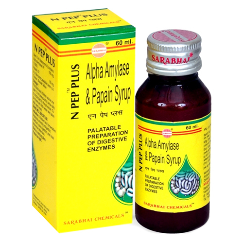 Alpha Amylase And Papain Syrup