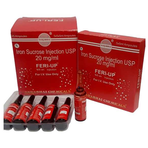 20 Mg-Ml Iron Sucrose Injection Usp - Physical Form: Liquid