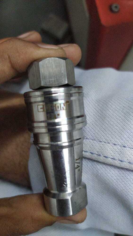 Silver High Presure Quick Release Coupling