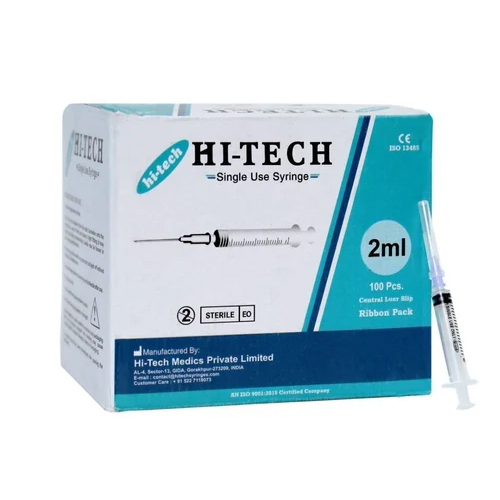 Hi Tech 2ml Disposal Syringe