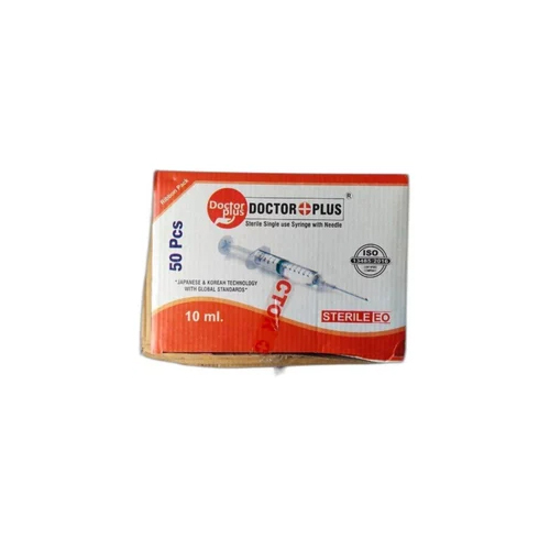 Doctor Plus 10Ml Syringe - Needle Material: Stainless Steel