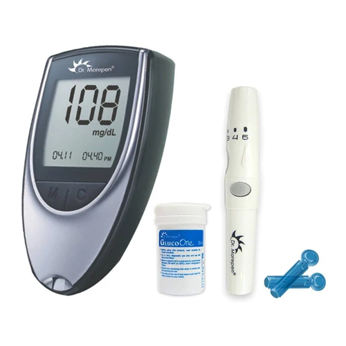Dr Morepen Gluco One Glucose Blood Monitoring System