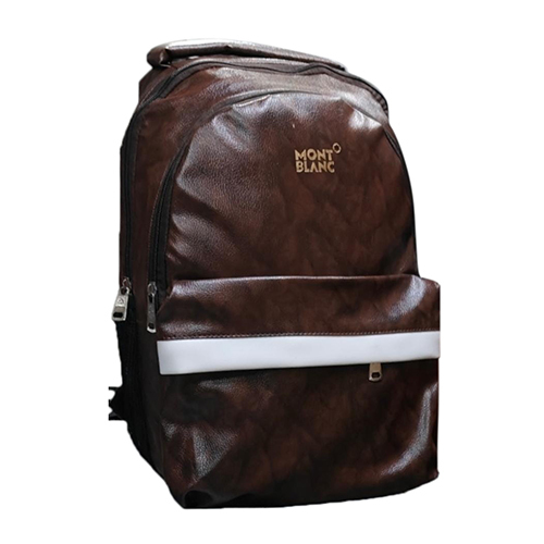 Brown Leather Laptop Bag - Design: Modern