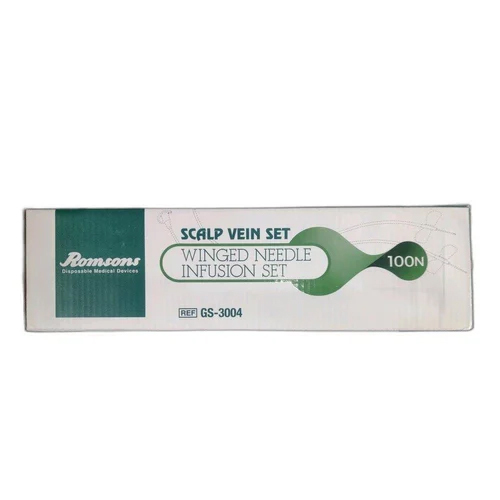 Romsons Gs 3004 Scalp Vein Set - Color: White