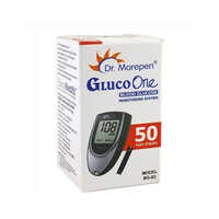 Dr Morepen Bg-03 Blood Glucose Test Strips - Durable Plastic, Manual Operation, Black & White Display | Easy To Use, Accurate Readings, Portable For On-the-go Monitoring