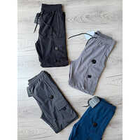 Mens Poly Cotton Cargo Track Pant