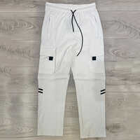 Mens Poly Cotton Cargo Track Pant