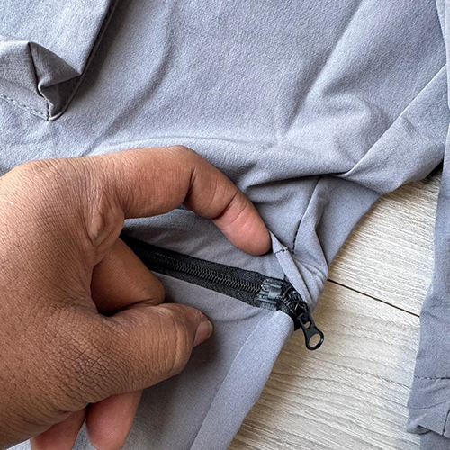 Mens Poly Cotton Cargo Track Pant
