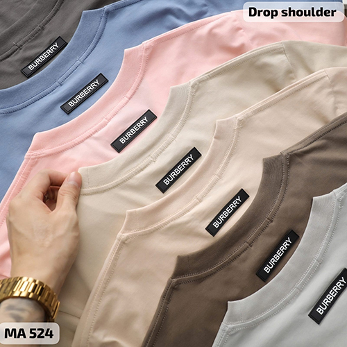 Stylish Plain Round Neck T-Shirt
