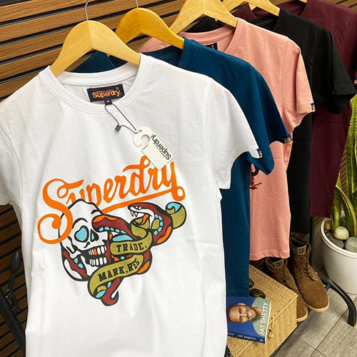 Superdry Printed Round Neck T-Shirt