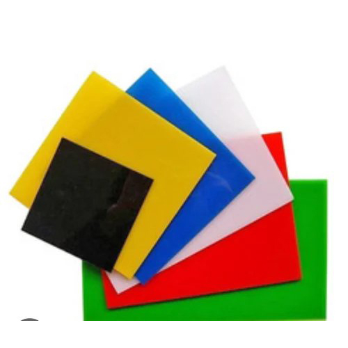 Acrylic plan colour sheet