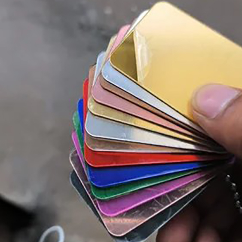 Rose Gold Acrylic Mirror Sheet