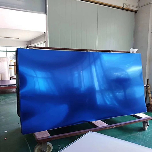 Acrylic Mirror Sheet - Color: Golden