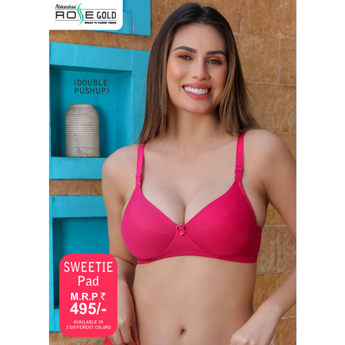 पिंक स्वीटी पैड ब्रा