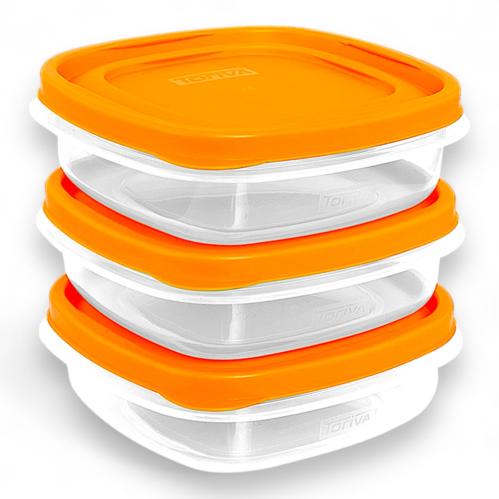700ml counter top container: set of 3