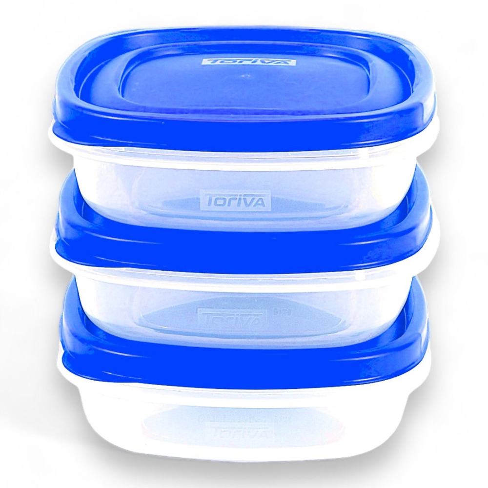 700ml counter top container: set of 3