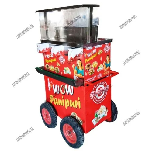 Panipuri Water Dispenser Machine Full Body - Color: Red