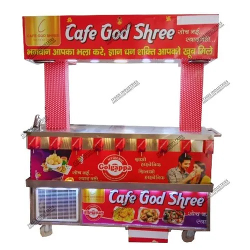 Panipuri Vending Machine Big Model 9 Nozzlewith Freezer