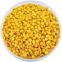 Yellow Chana Dal - Organic Whole Pulses, Dried Round Shape, Vibrant Yellow Color, 6 Months Shelf Life