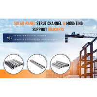 Solar Strut Channel And Mountings - Material: Aluminum