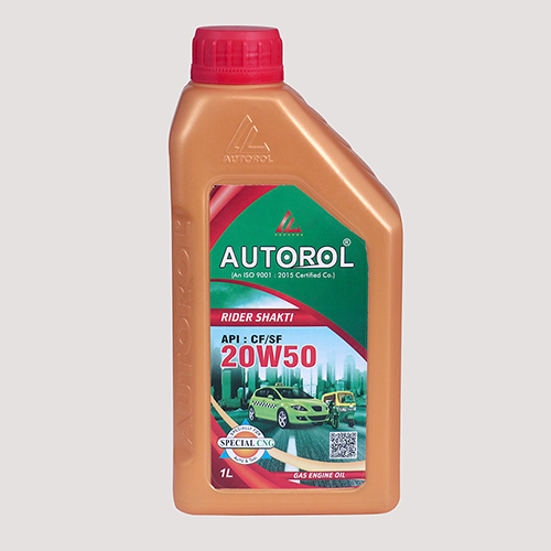 Autorol 1Ltr 20W50 Cng Special Gas Engine Oil - Application: Automobile