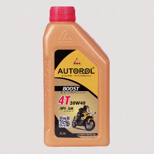 Autorol 1Ltr 20W40 4T Boost Engine Oil - Application: Automobile