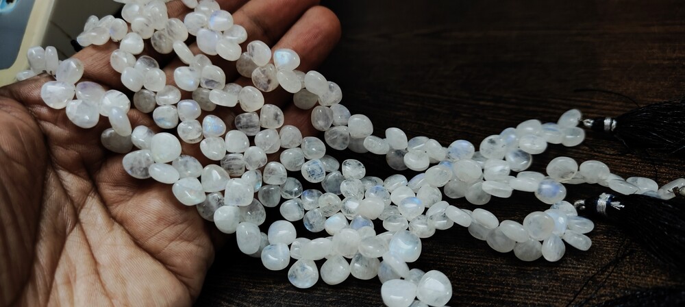White Rainbow Moonstone
