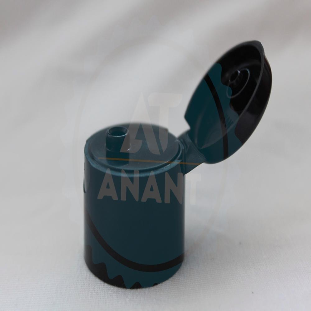 25Mm Flip Top Cap - Color: Black