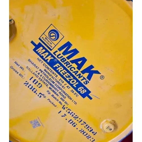 Mak Freeze 68 Refrigeration Oil - Color: Transparent