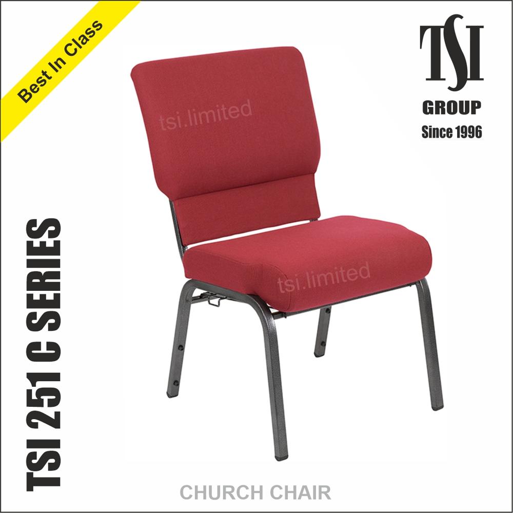 Comfortable Church Chair for Worship Space