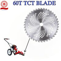 BB098 High-Performance 60T TCT Blade for Brush Cutters  Designed for 35cc, 52cc, 63cc, 72cc Trimmers  Ideal for Tree Pruning and Crop Cutting