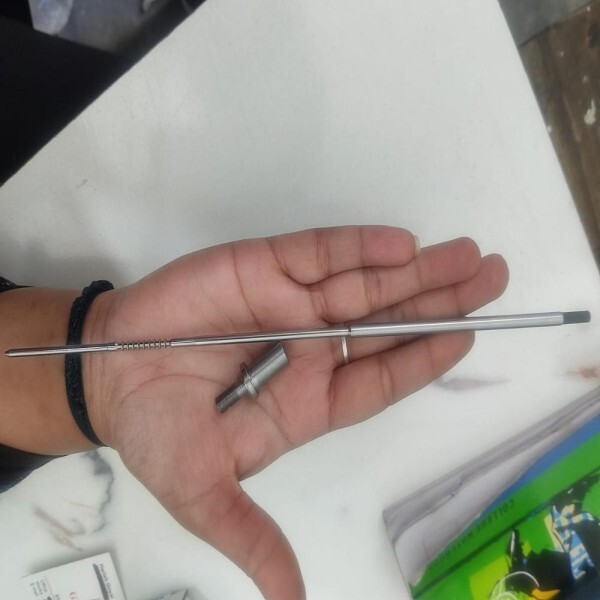 Cnc Sliding Head Turning Parts - Color: Silver