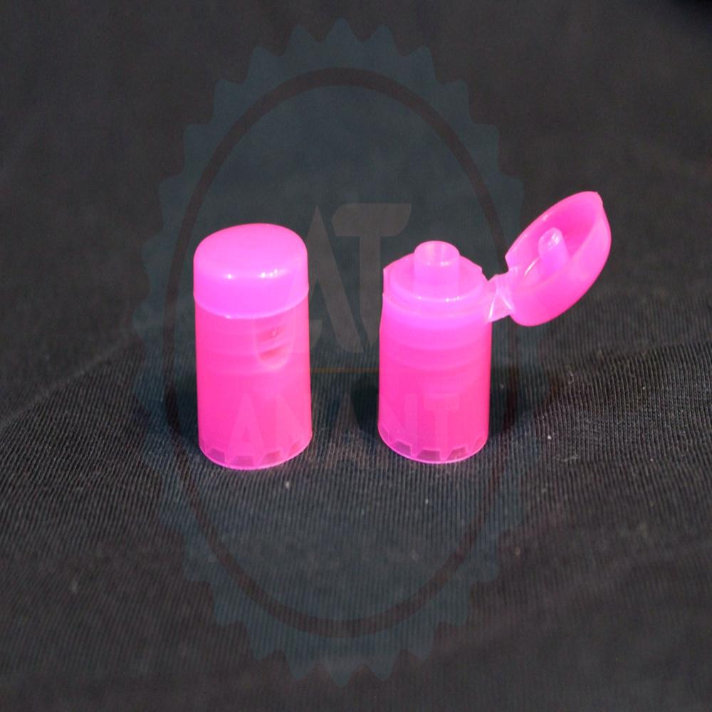 17mm Flip Top Cap - Color: Pink
