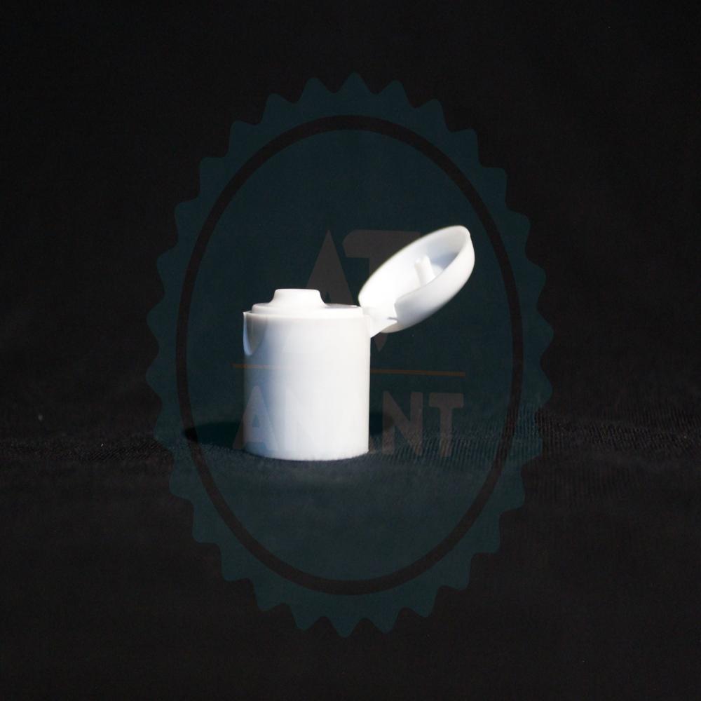 20 Mm Flip Top Cap - Color: White