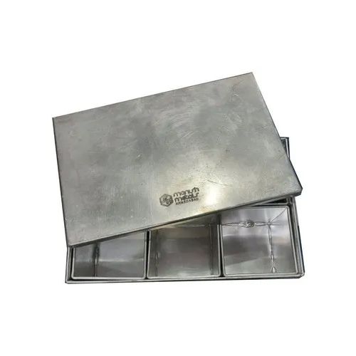 Aluminium Welding Masala Peti - Color: Silver