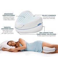 Pain Relief Leg Pillow Memory Foam