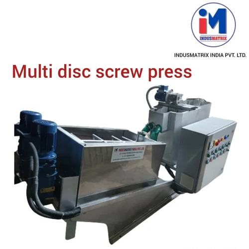 Sludging Dewatering Screw Press Machine
